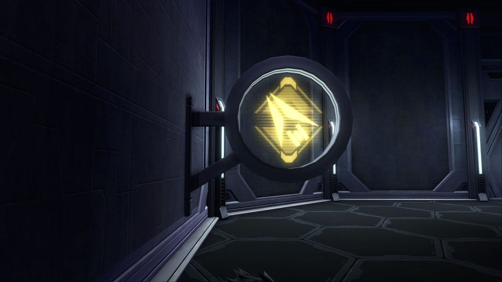 Circular Sign: Trooper (Legacy)