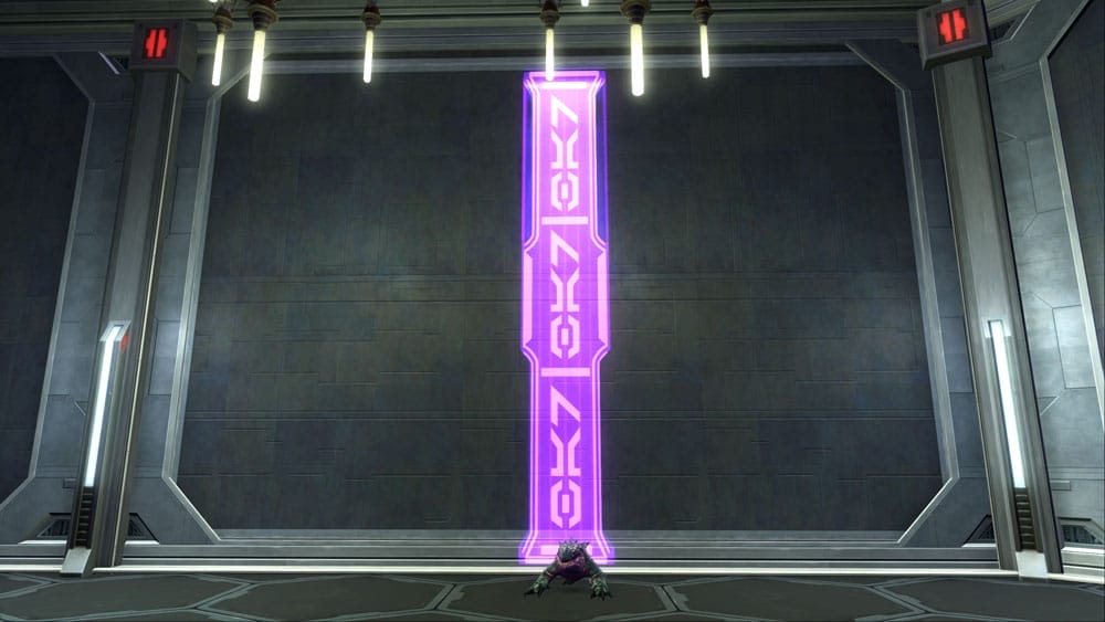 Holo Sign: Bar (Purple)