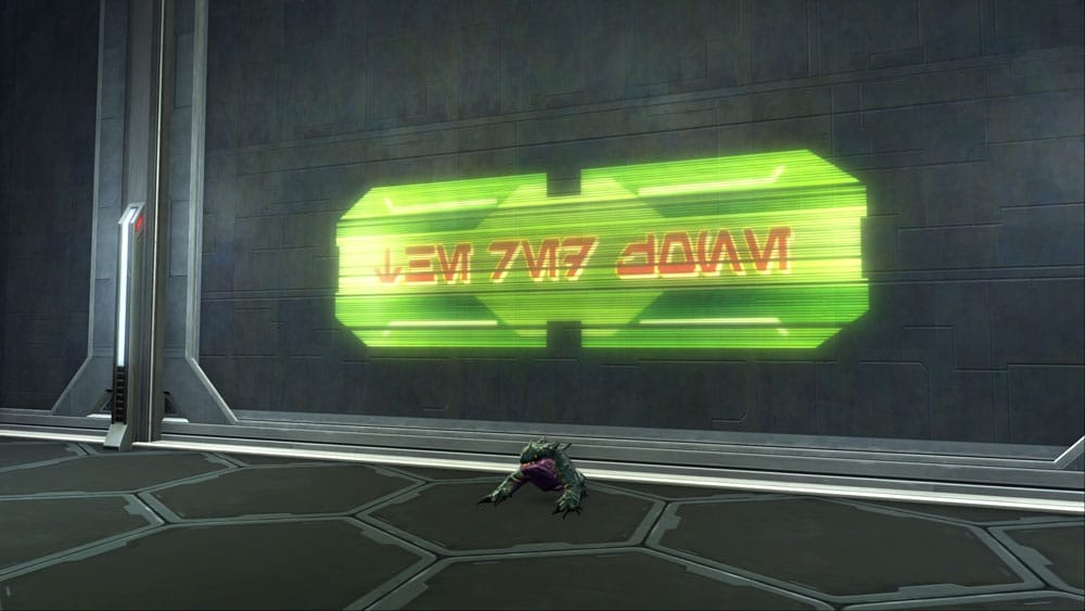 Holo Sign: The Red Zone