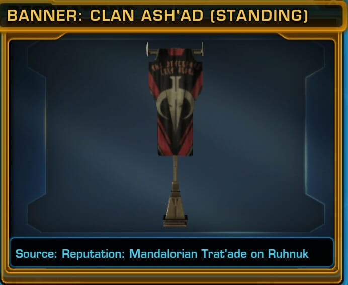 Banner: Clan Ash’ad (Hanging) – NOT IN GAME