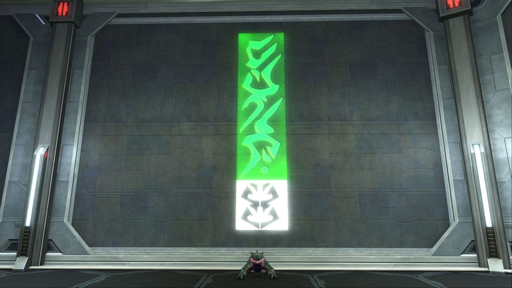 Holo Sign: Huttese Banner