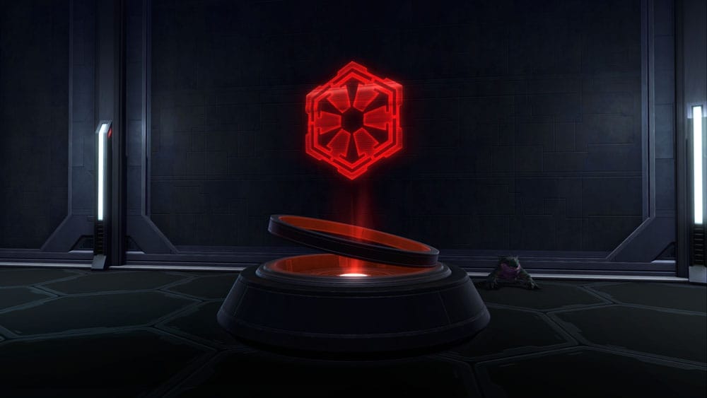 Imperial Security Bureau Logo Display