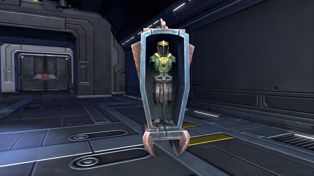 Ancient Sith Armor Rack