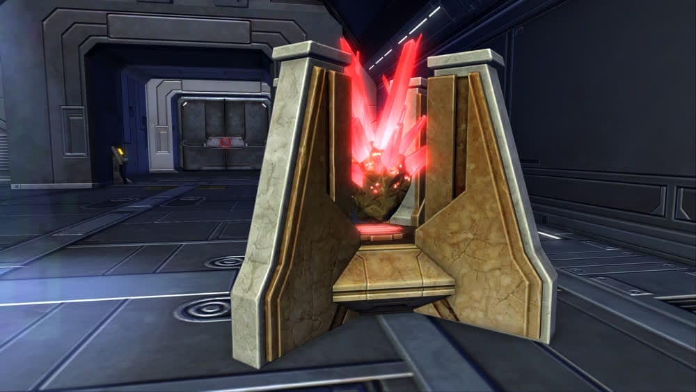 Red Crystal Container