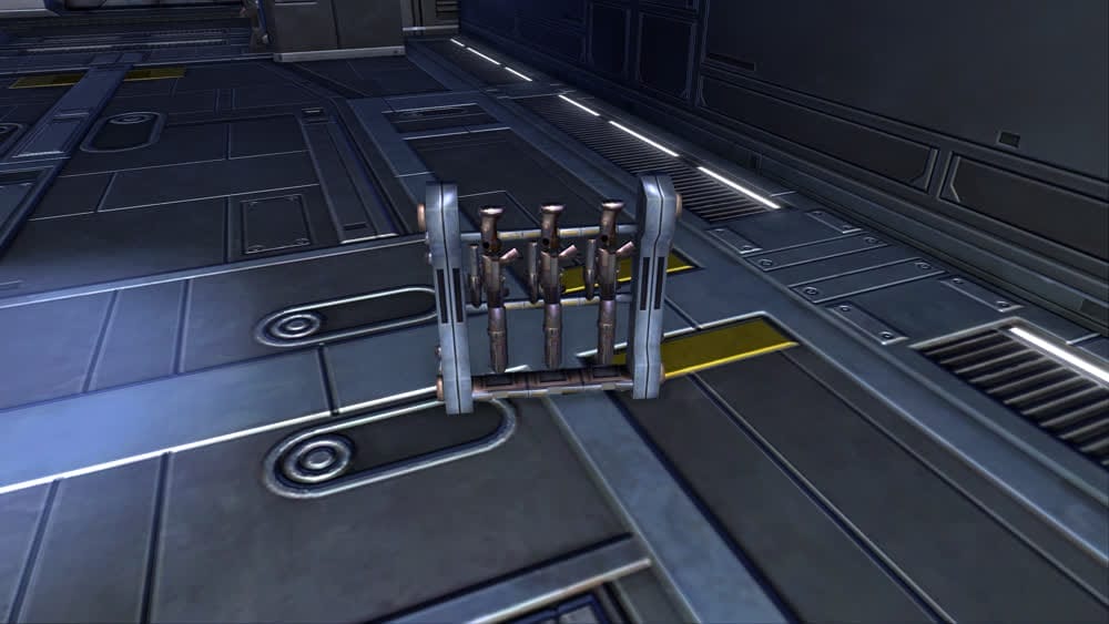 Weapon Rack: Blaster Rifles