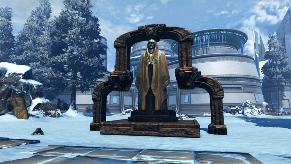 Ancient Ossan Statue