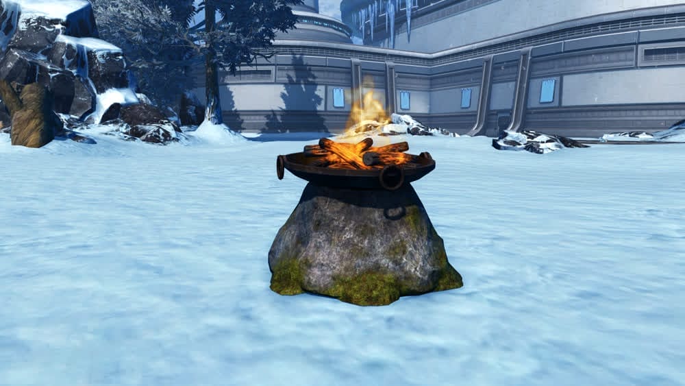 Brazier on Stone