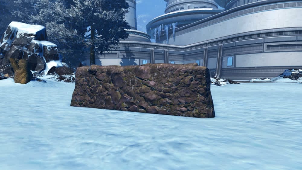 Dantooine Stone Wall