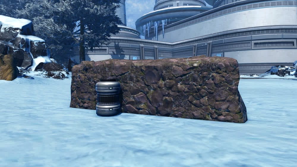 Weak Dantooine Stone Wall
