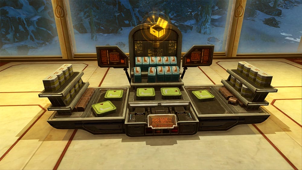 Arrangement: Authenticator Stall