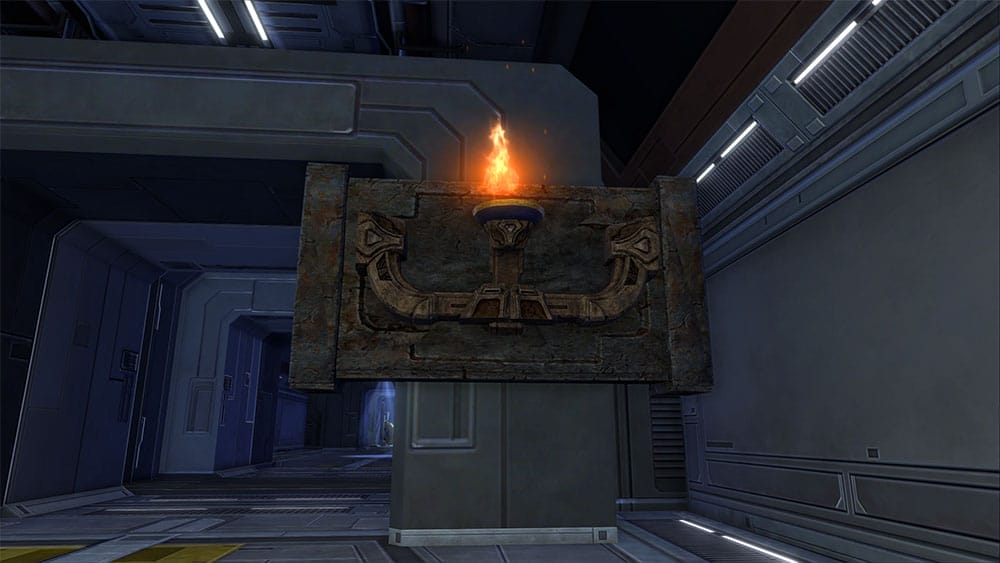 Large Stone Torch
