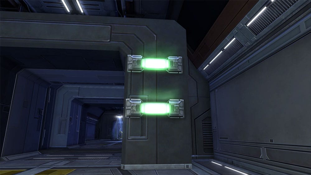 Set Light Bar: Green