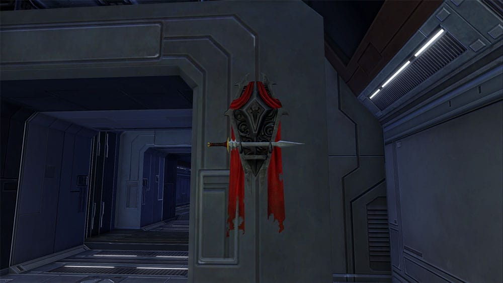 Sith Lord Weapon Rack