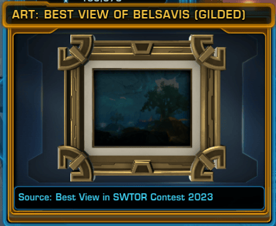 Art: Best View of Belsavis (Gilded)