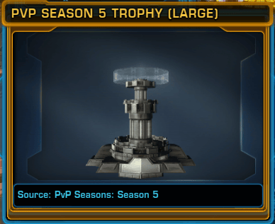 PvP Season 5 Trophy (Large)