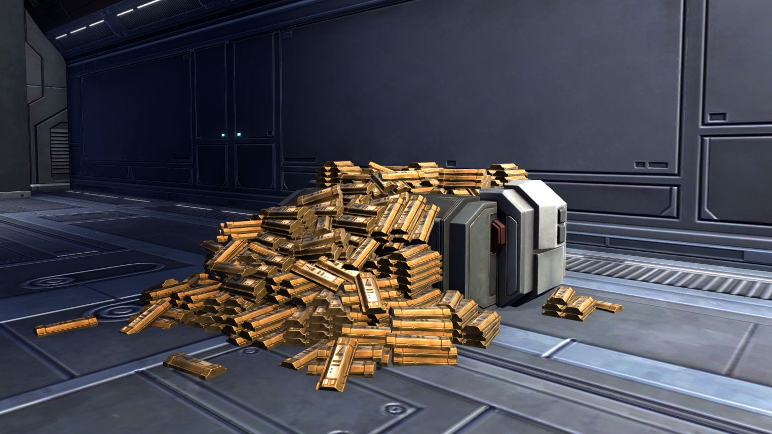 Overflowing Treasure Chest