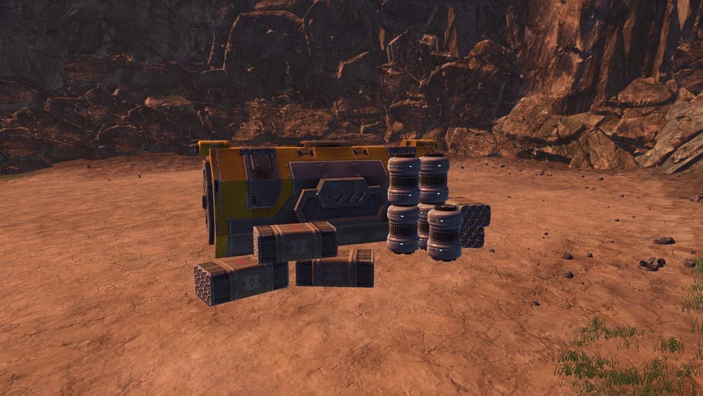 Arrangement: Copero Landing Supplies