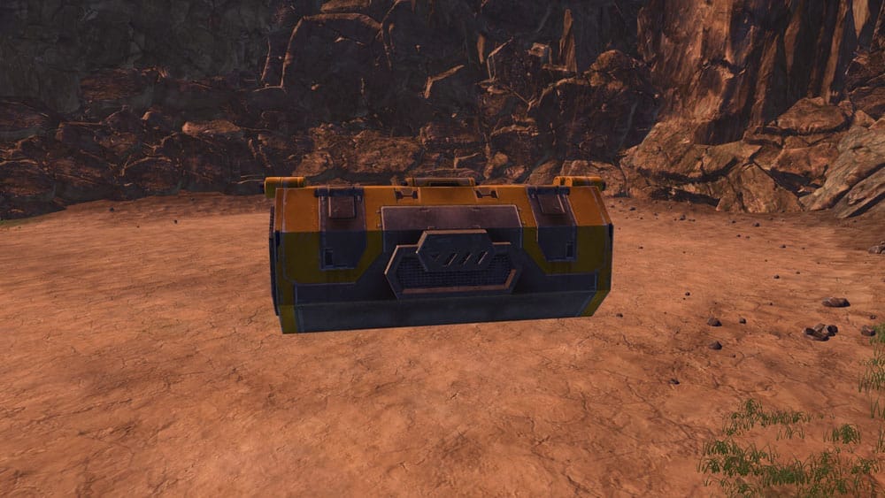 Crystal Storage Crate