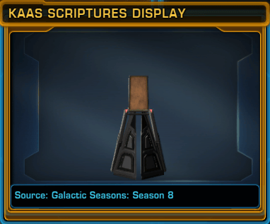Kaas Scriptures Display