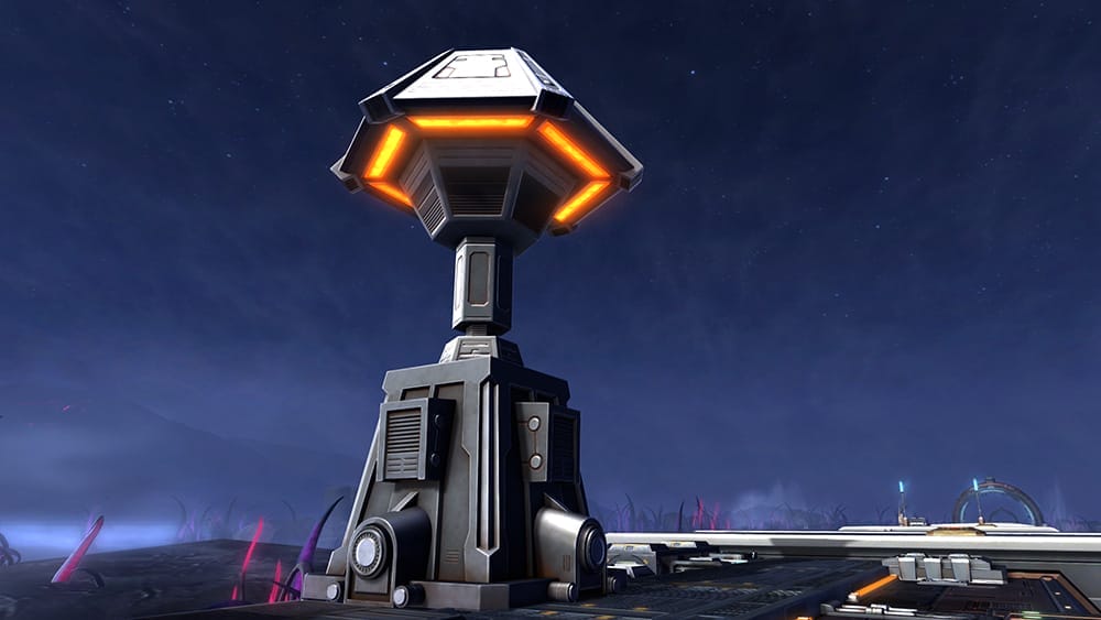 Dantooine Heat Lamp (Small)